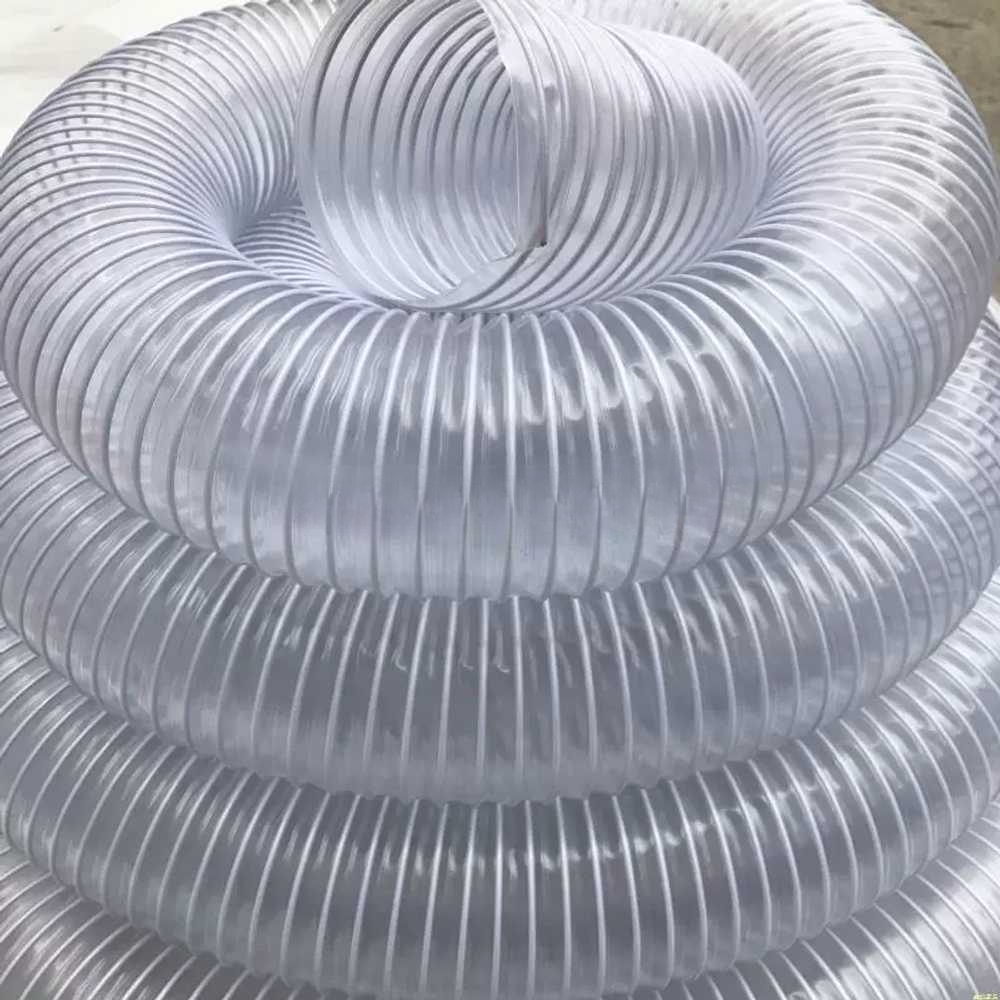 엑셀관 하수도관 오수 빗물 고랑 배수로 조경 튜브 내경 160mm PVC 화이트-10m - 상품 이미지