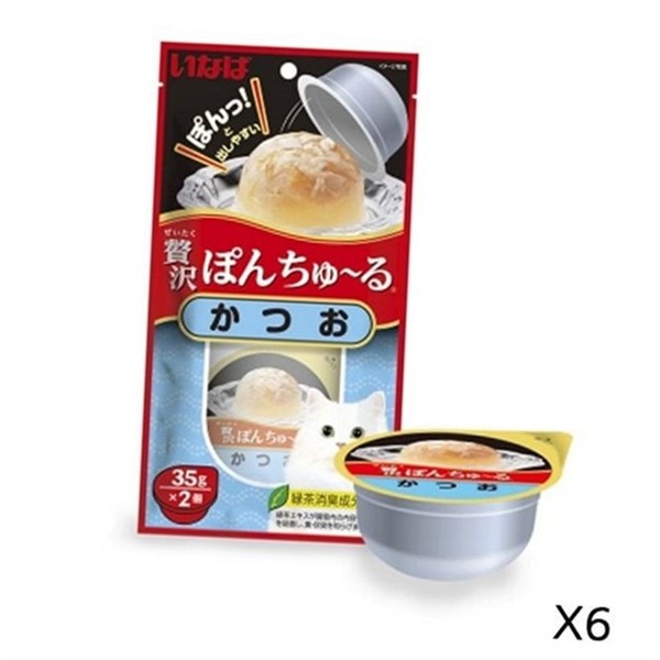 짜먹는 고양이 습식 간식 2개입6P 젤리 고양이 퓨레 간식 영양 - 상품 이미지