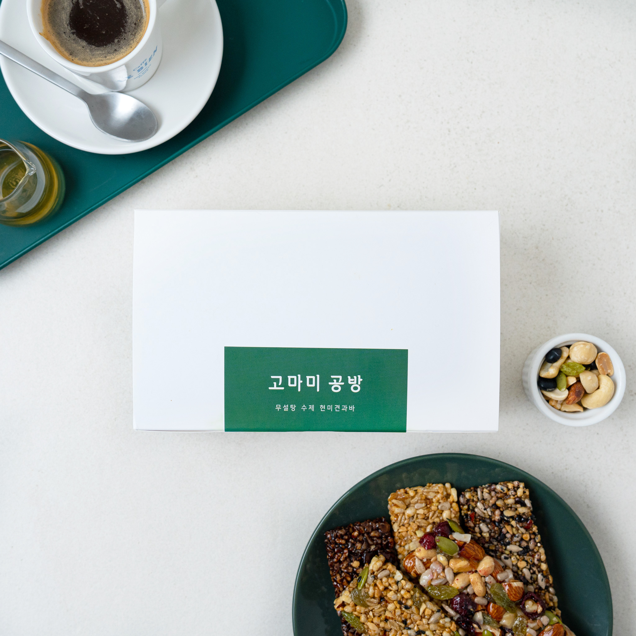 수제 견과 저당 에너지바 사무실 탕비실 어르신 골프 라운딩 등산 간식 세트 30개 낱개포장 - 상세 이미지 5