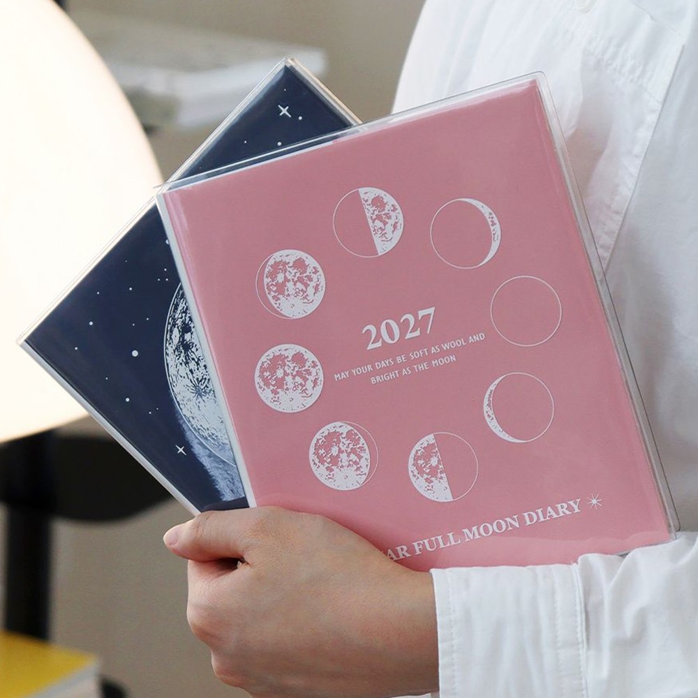 2027 위클리 다이어리 음력 27년 주간 플래너 수첩 2027 루나 인디고 풀문 - 상세 이미지 3