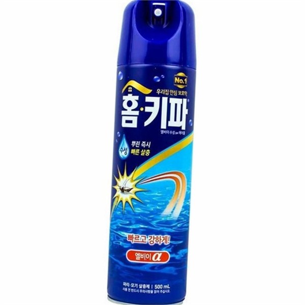 스프레이형 모기 살충제 500ml 에어로졸 파리 살충제 해충제 가정용 - 상품 이미지