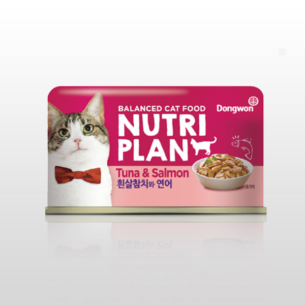 동원 뉴트리플랜 고양이캔 고양이 통조림 길냥이 길고양이 간식 6종 160g 12캔 - 상세 이미지 5