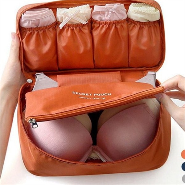 휴대용 여행용 속옷 파우치 이너웨어 속옷 정리 파우치 캐리어 수납 - 상품 이미지