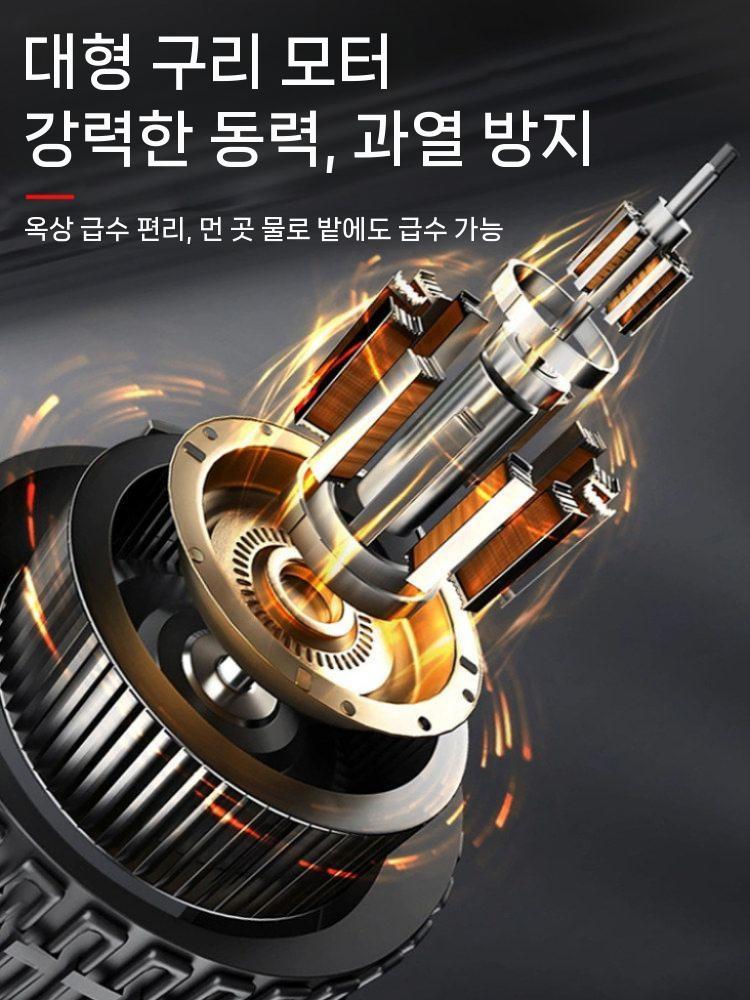 수중 양수기 모터 수중펌프 농업 배수펌프 자동 소형 배수 12V 10m 전선+10m 튜브 - 상세 이미지 4