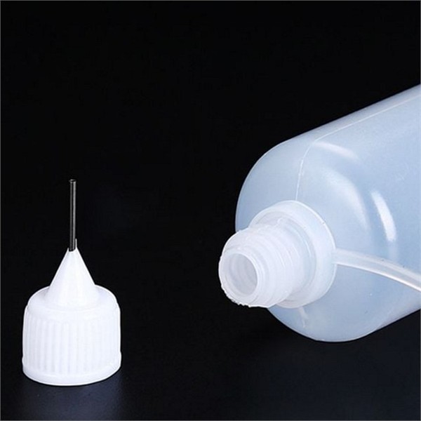 정밀 액상 소분 용기 10ml 바늘형 플라스틱 공병 작은 투명 - 상품 이미지