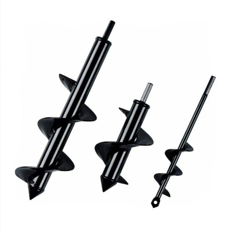 농사용 드릴 날 오거 땅파기 땅파는드릴비트 공구 4x45cm 이미지 7
