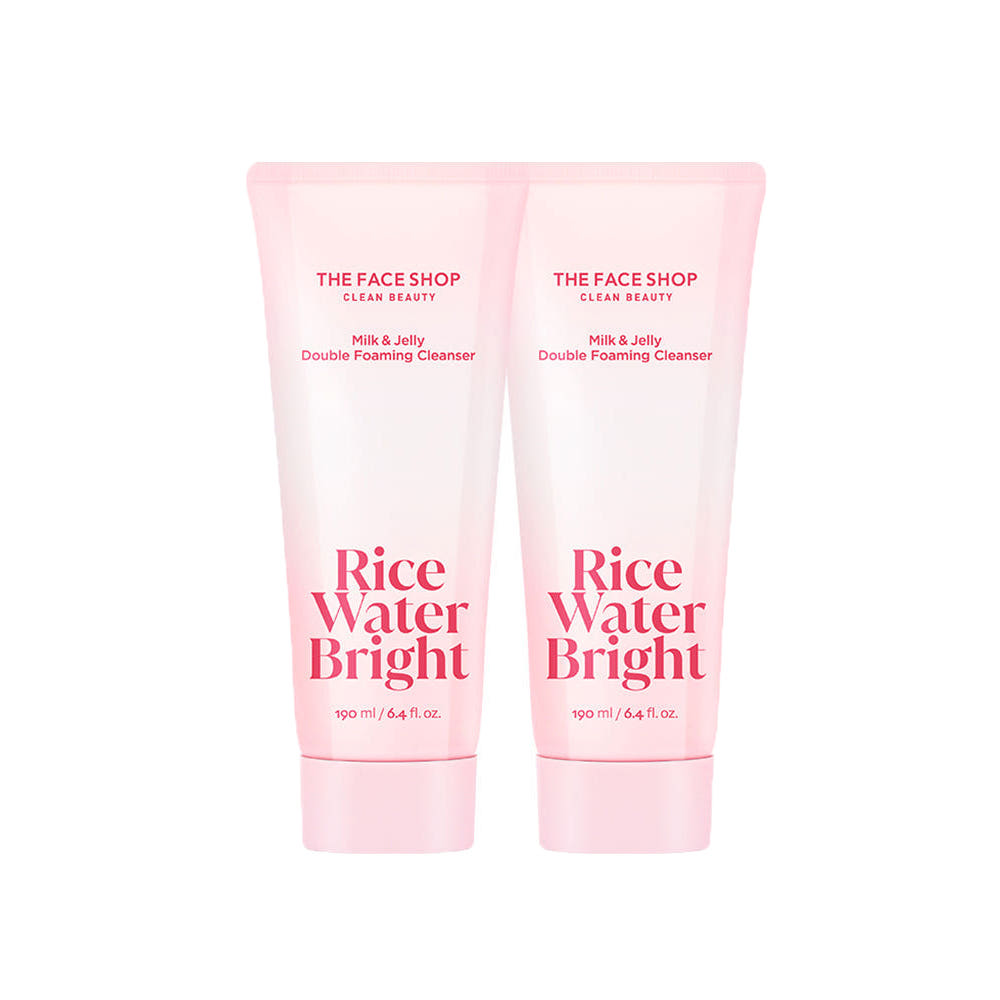 [슈퍼적립] 더페이스샵 미감수 약산성 클렌징 밀크앤폼 190ml, 2개 - 상품 이미지