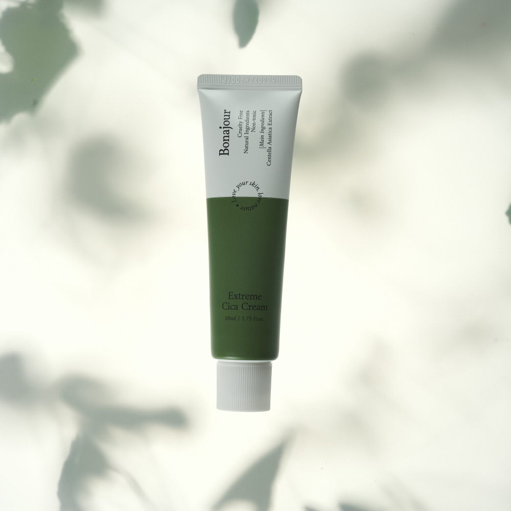 보나쥬르 익스트림 비건 시카크림 / 민감피부 진정수분케어 와디즈 펀딩 화장품 50ml - 상세 이미지 2