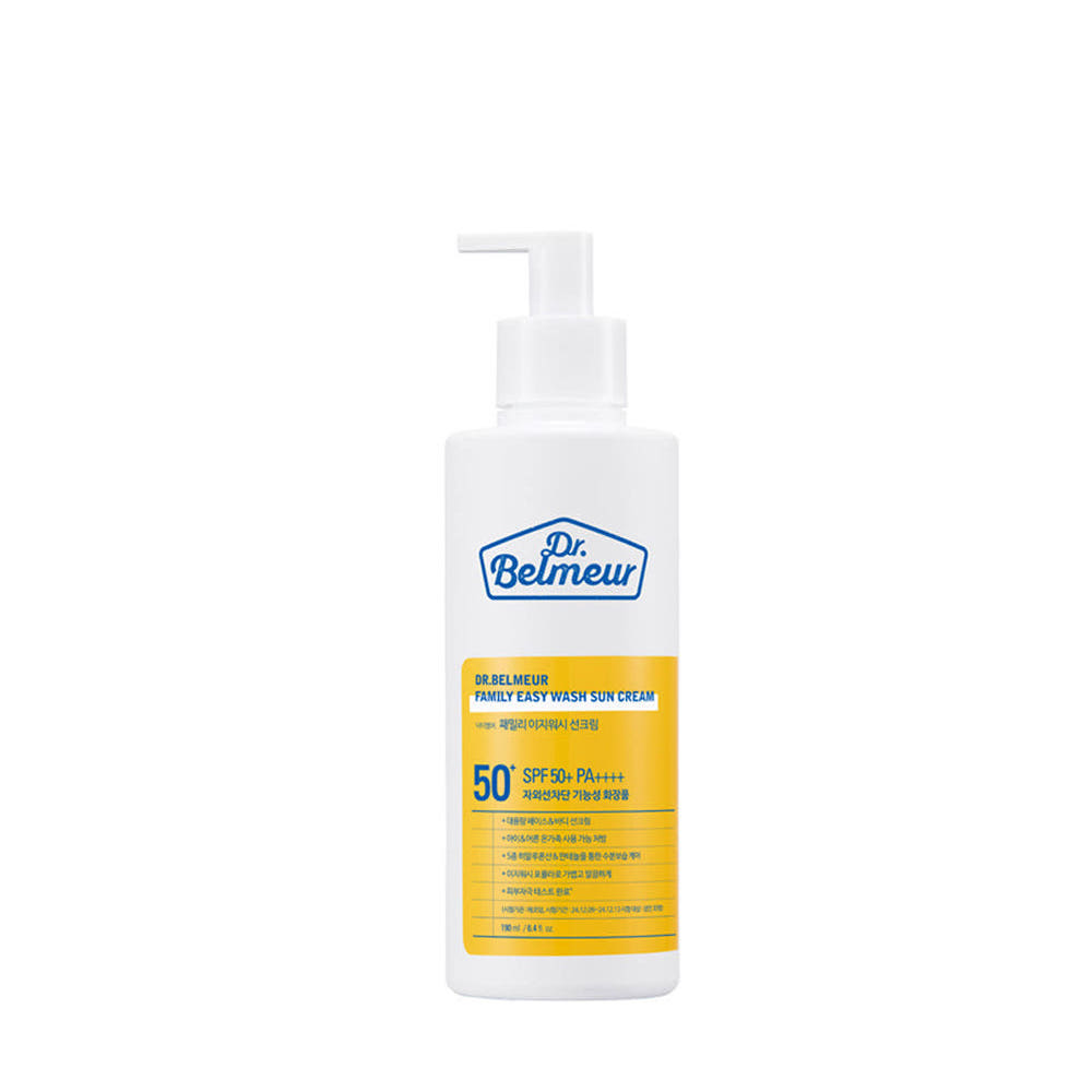 더페이스샵 닥터벨머 패밀리 이지워시 선크림 190 mL (SPF50 PA++++) - 상품 이미지