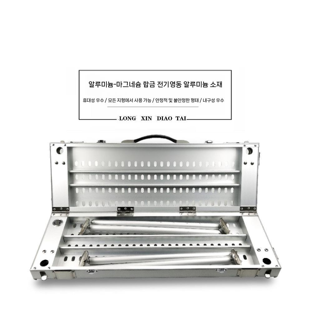 낚시좌대 발판 발판좌대 거치대 받침대 소형 경량 휴대용 낚시터 70x40cm - 상세 이미지 3