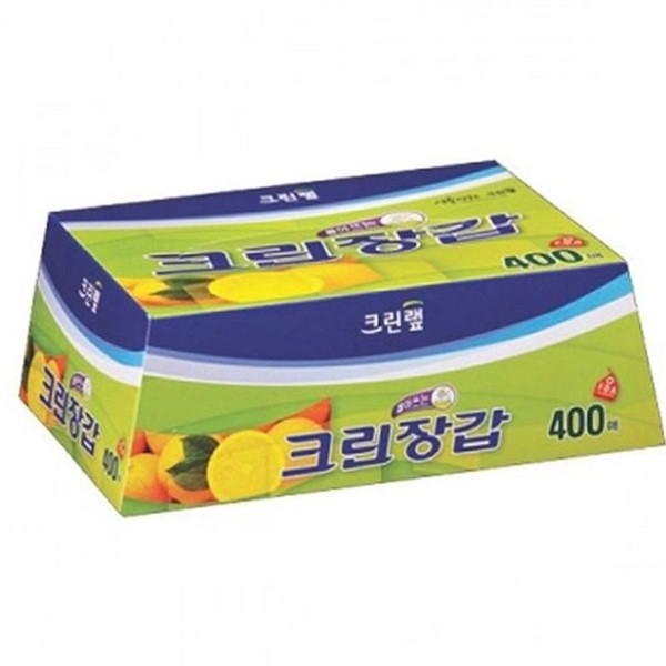 위생 비닐 장갑 400매 일회용 장갑 - 상품 이미지