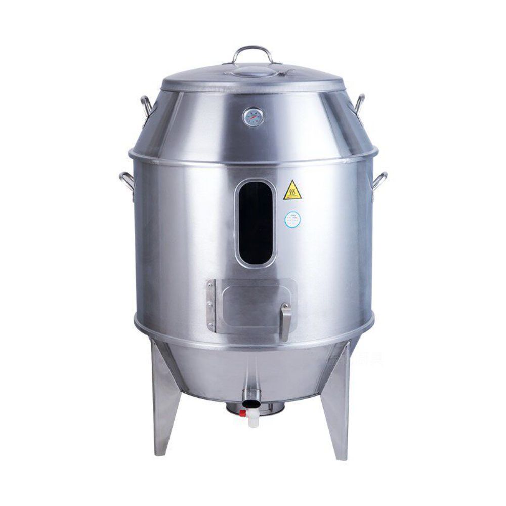 오리 바베큐 항아리 화덕 훈제 그릴 숯 화로대 80cm - 상품 이미지