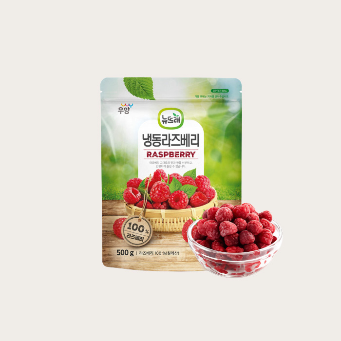 베리4종 500g 1kg - 크랜베리, 블루베리, 라즈베리, 트리플, 스무디 요거트 빙수 - 상세 이미지 2