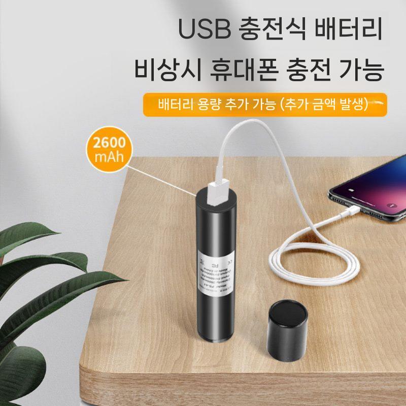 선풍기 달린 우산 긴양산 여름 충전식 양산선풍기 시원한 그린 2600mAh 이미지 7