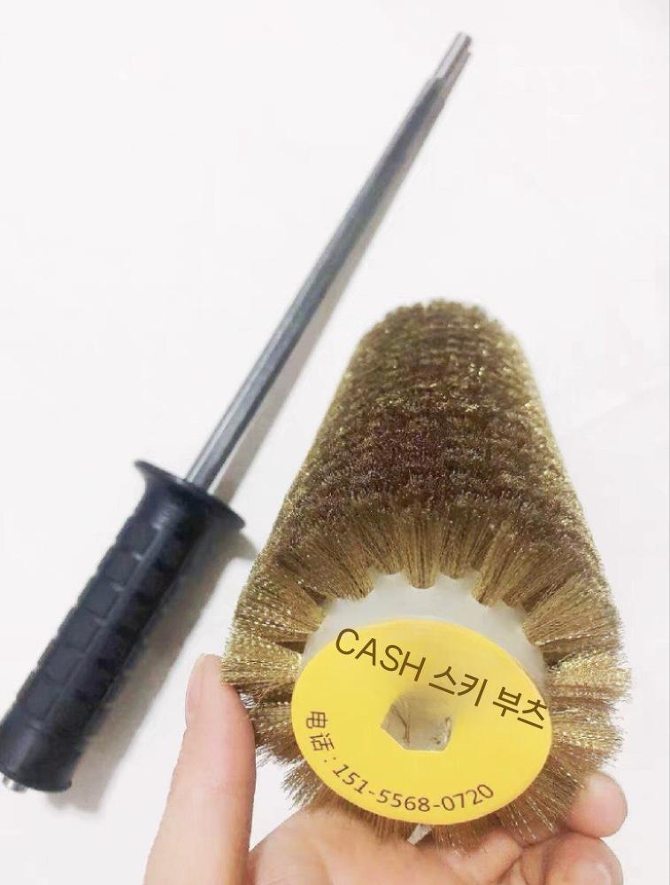 스노우보드 왁싱키트 전동 왁싱세트 데크 유지보수 광택 150mm 세트 이미지 7
