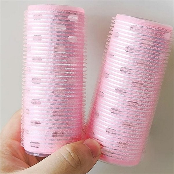 붙이는 여성 헤어롤 앞머리 뿌리 볼륨 헤어롤 셀프 셋팅롤 작은 - 상품 이미지