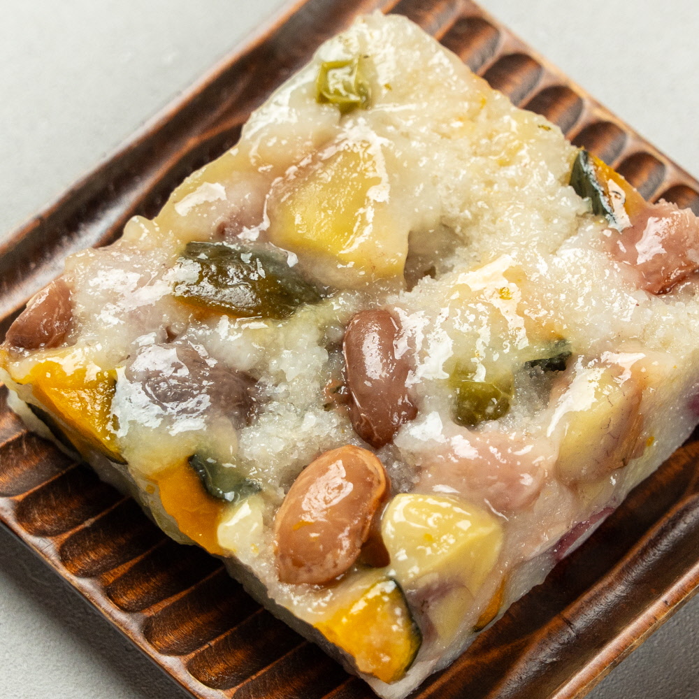 싸리재 콩콩 영양찰떡 500g 국산 찹쌀 단호박 밤 완두콩 강낭콩 소머리찰떡 - 상세 이미지 2