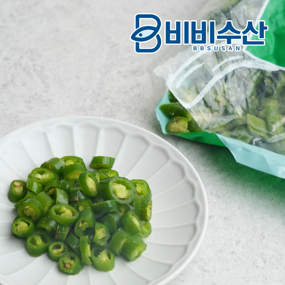 냉동야채 청양고추 슬라이스 1kg, 2개 - 상세 이미지 4