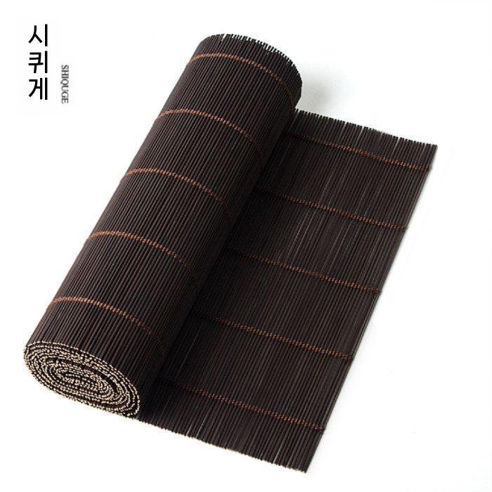 대나무 매트 테이블 패드 커피 찻잔 티코스터 다도 30x40cm - 상세 이미지 5