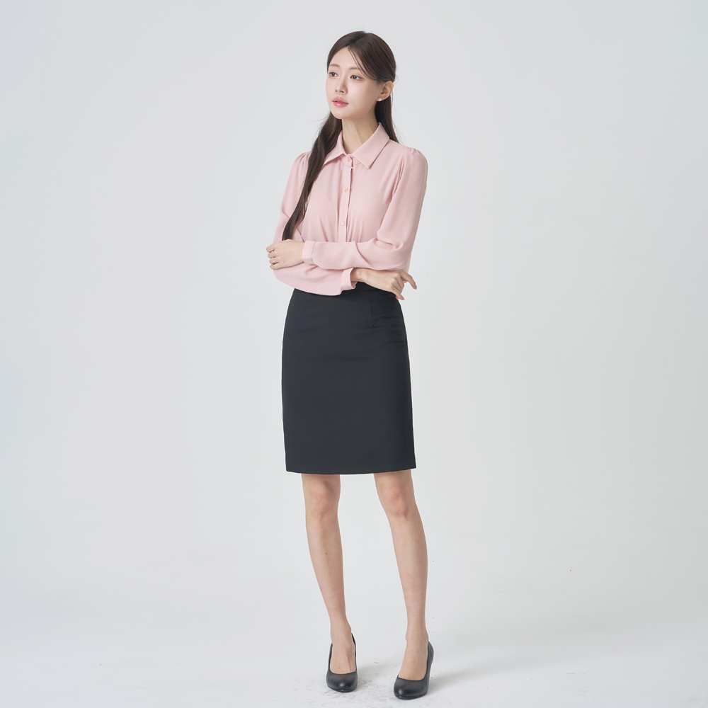 기본블라우스 카라블라우스 셔츠 [퍼프] 이미지 7
