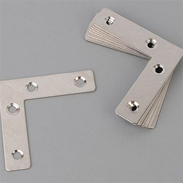 철물 가구 ㄱ자 꺽쇠 60X60mm10pX2개 보강 가구 코너 꺽쇠 테이블 - 상품 이미지
