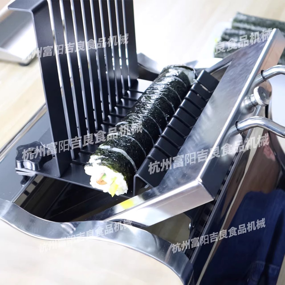 수동 김밥 절단기 일식점 분식점 용품 롤 스시 돈가스 커팅기 8등분 - 상세 이미지 5
