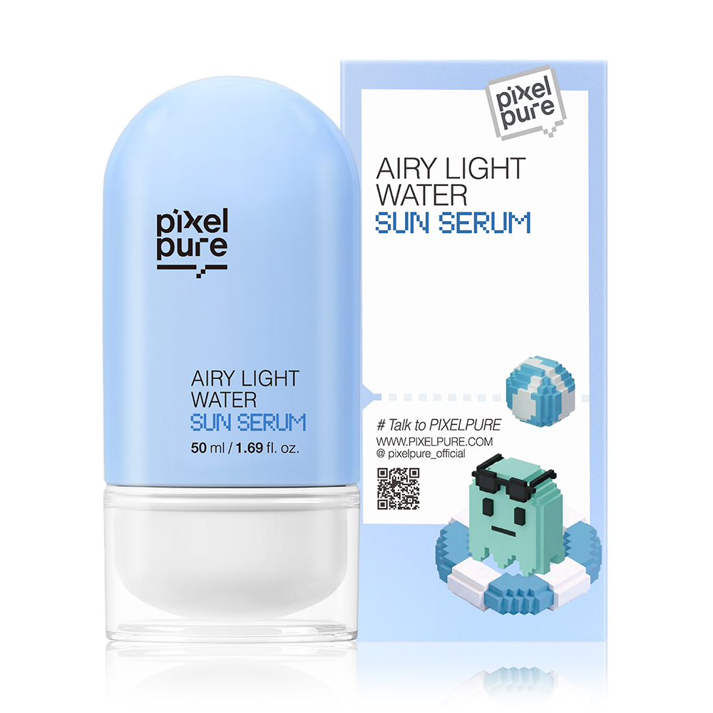 픽셀퓨어 에어리 라이트 워터 선 세럼 50ml 상품 이미지