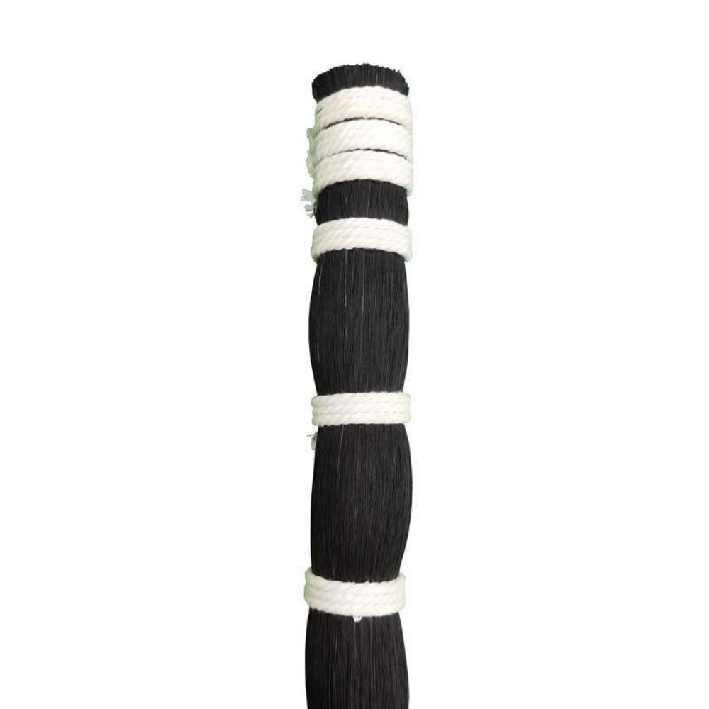 바이올린 활털 말총 활교체 현악기 활모 재료 악기 블랙 50g 길이 83-85cm - 상품 이미지
