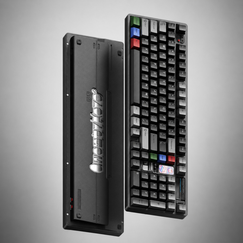 스웨그키 QK100MK2 완제품 유무선 기계식 블루투스 풀배열 알루미늄 스크린 키보드 [100Key] 판매처 상세 정보 이미지 2