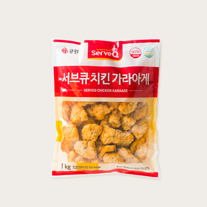 치킨가라아게 1kg 순살치킨 닭강정 핫윙 텐더 - 메인 이미지