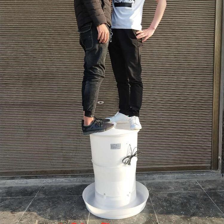 닭 모이통 자동 사료통 병아리 먹이통 조류 닭장 30kg 블루투스 제어 모델 이미지 6