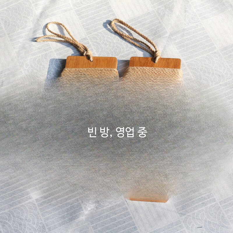 영업중간판 표지판 나무 일본식 이자카야 선술집 문패 - 상세 이미지 4