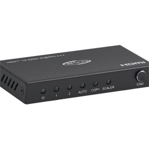 자동 hdmi 분배기 4K60Hz1대2 4k hdmi 분배기 4K60Hz1대2 모니터 신호 음성 - 상품 이미지