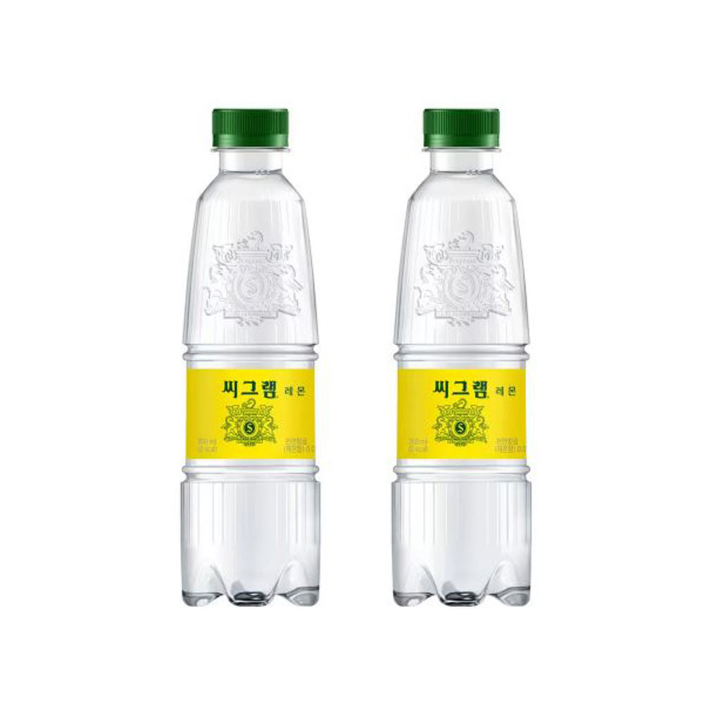 씨그램 레몬 PET 350ml 24개 - 상세 이미지 2