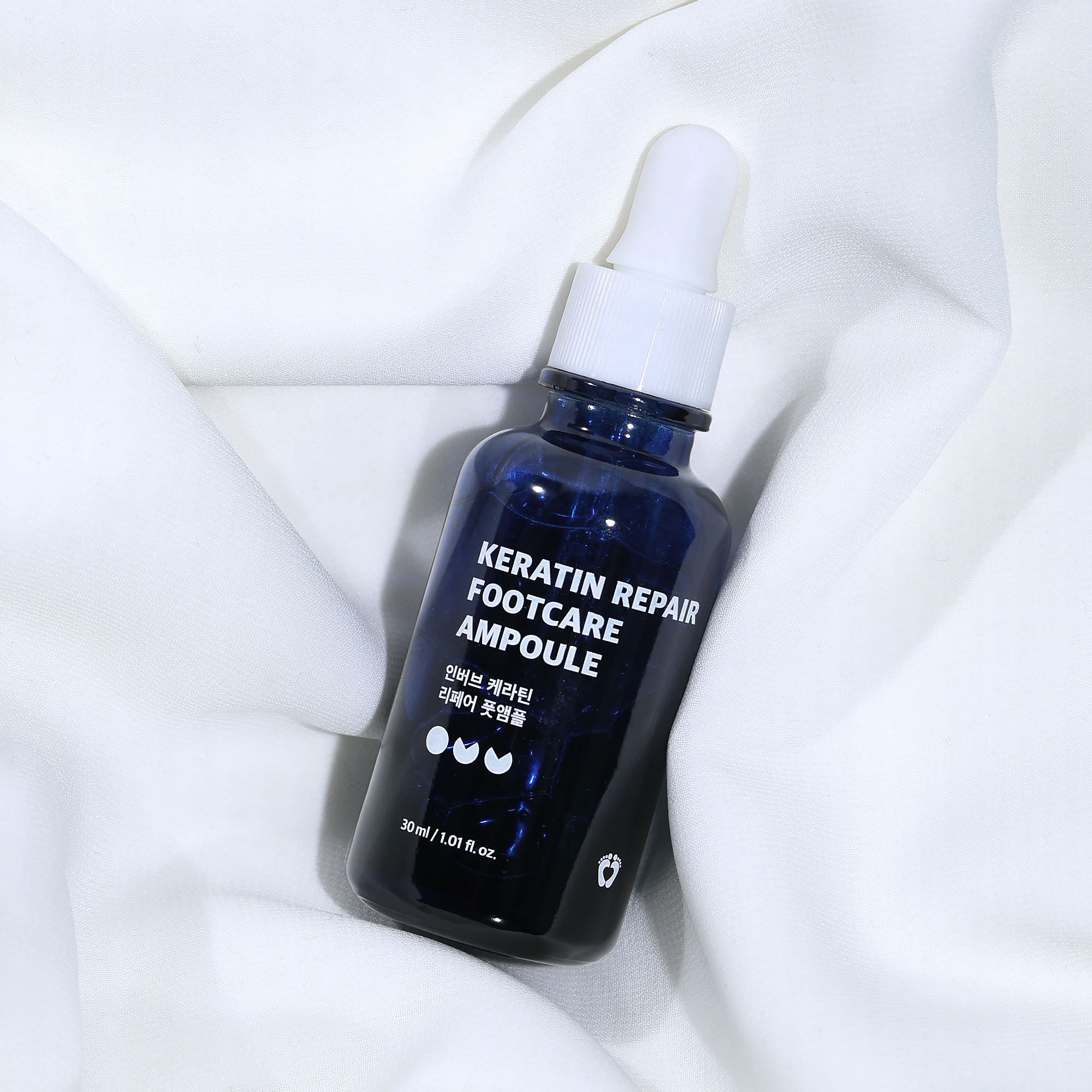 인버브 케라틴 리페어 풋앰플 30ml 민감성 손발톱 케어 보습 영양 - 상품 이미지