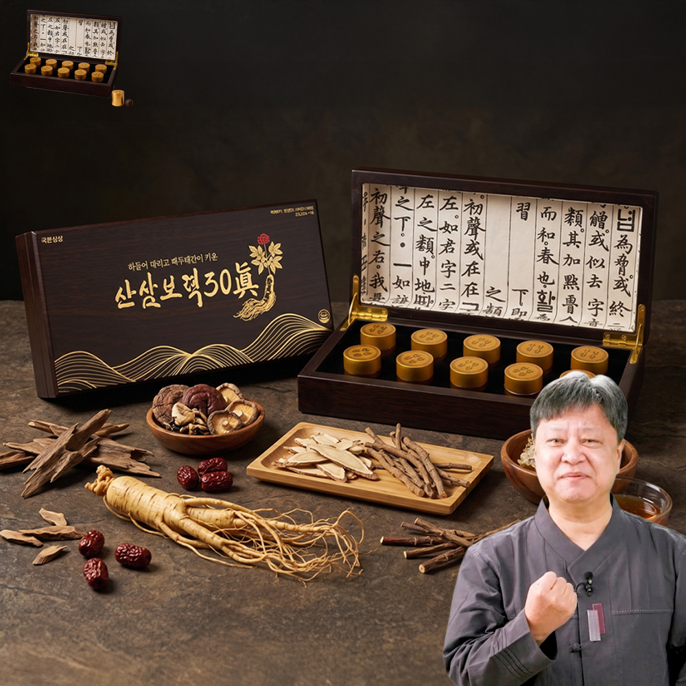 김순렬 원장 산삼보력 30진 11환 액기스 100% 자연산 야생 엑기스 액기스 건강환 - 상품 이미지