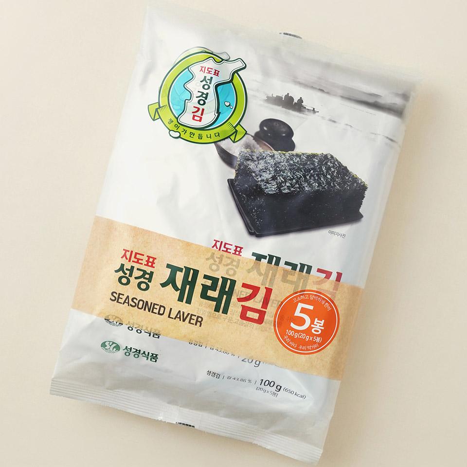 메가마트 성경 지도표 성경 재래김 20gx5봉 - 상세 이미지 2