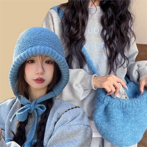 패션 여성 후드 모자 여성 보넷 모자 - 상품 이미지