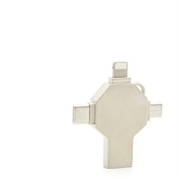 휴대용 멀티포트 usb 메모리 스마트폰 4in1 usb 메모리 고속 데이터 - 상품 이미지