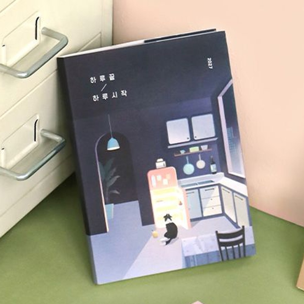 2027년 다이어리 위클리 27년 주간 스케줄 일기 2027 일러스트 귀여운다이어리 - 상품 이미지