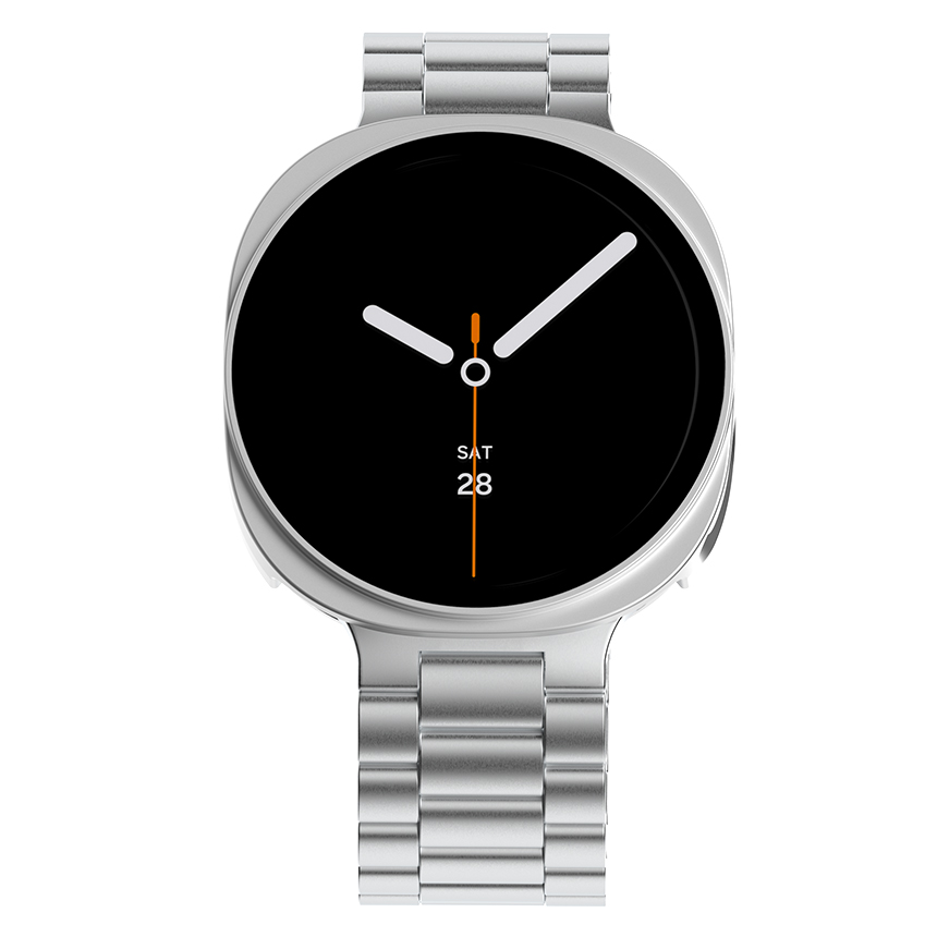 갤럭시워치8 클래식 메탈 스트랩 + 풀커버 케이스 SET 갤럭시워치8 클래식, 46mm, 블랙 이미지 7