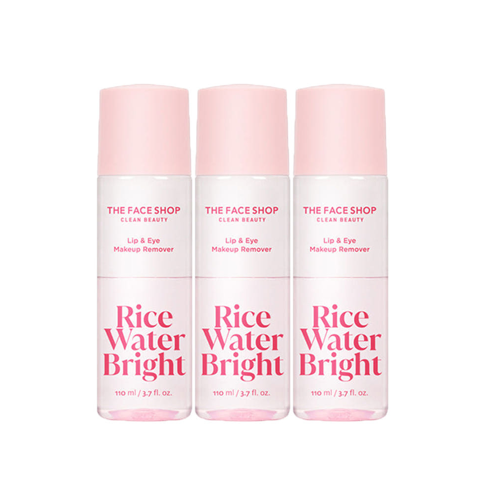 더페이스샵 미감수 브라이트 립앤아이 메이크업 리무버 110ml, 3개 - 상품 이미지