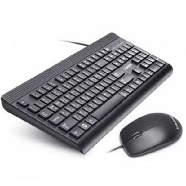 사무용 유선 키보드 마우스 SKP-900B 저소음 유선 키보드 멤브레인 컴퓨터 - 상품 이미지