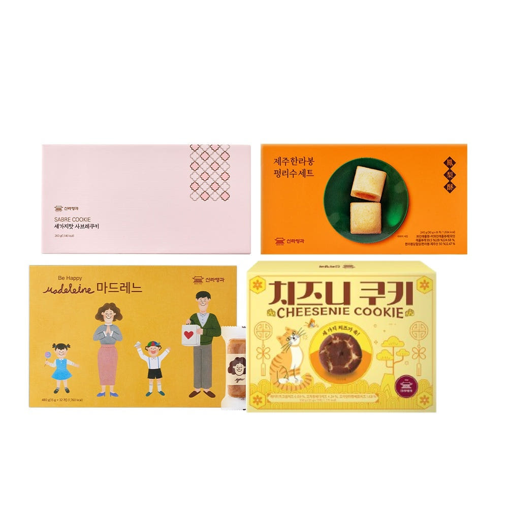 신라명과 신라명과 쿠키선물세트 선물용쇼핑백 - 최저가 12,900원