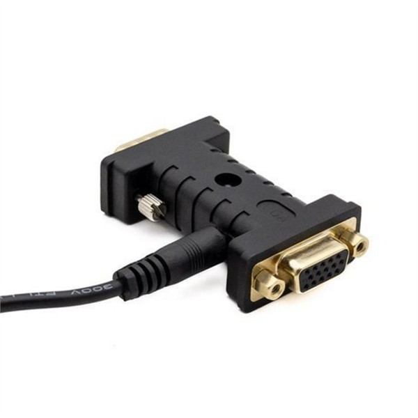 컴퓨터 vga edid 에뮬레이터 어댑터 vga 연장 케이블 모니터 영상 - 상품 이미지