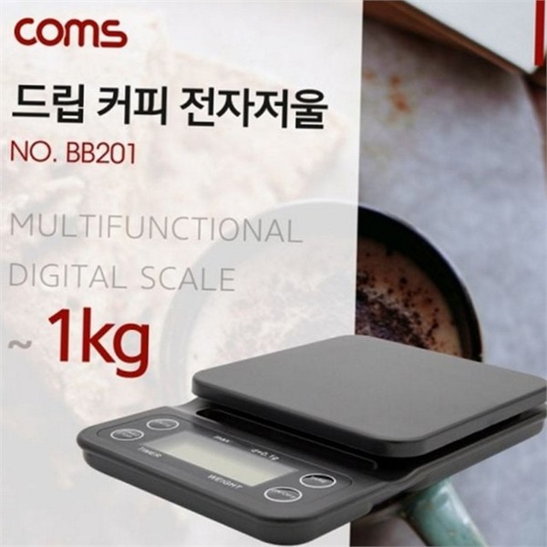 주방용 주방 전자 저울 1kg 드립 커피 계량 저울 베이킹 - 상품 이미지