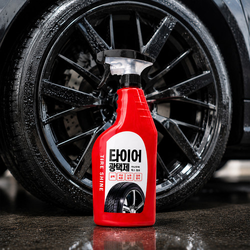 타이어광택제 650ml 카나우바왁스 블랙복원 코팅제 - 상세 이미지 4