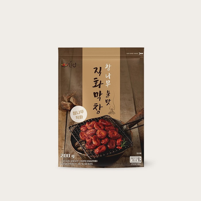 직화 초벌양념 돼지곱창 200g 불맛 참나무 훈연 가득 전자레인지 간편 야식 - 상세 이미지 3