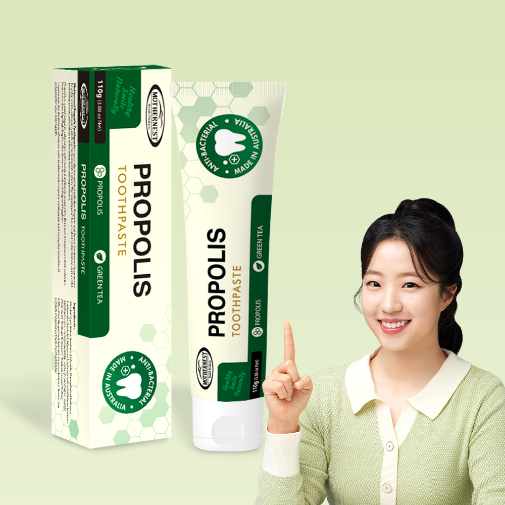 마더네스트 호주산 프로폴리스 치약 녹차추출물 함유 110g, 10개 - 상세 이미지 2