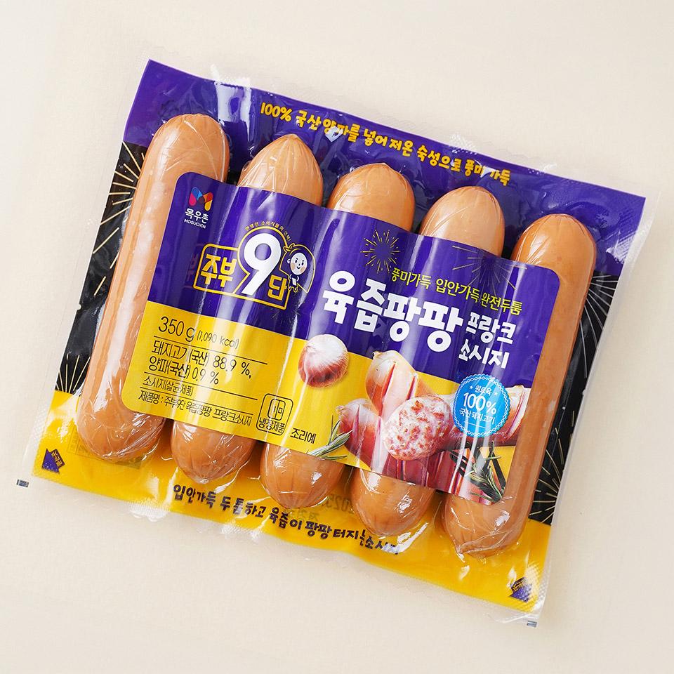 메가마트 목우촌 주부9단 육즙팡팡 프랑크 350g - 상세 이미지 2